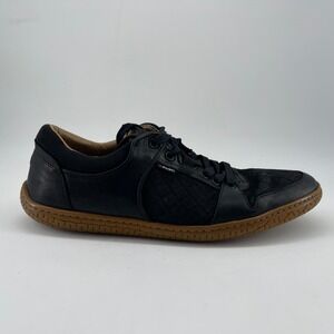 Piloti 24 Hours Le Mans Driving Mens Black Leather Quilted Shoe Sneakers 11